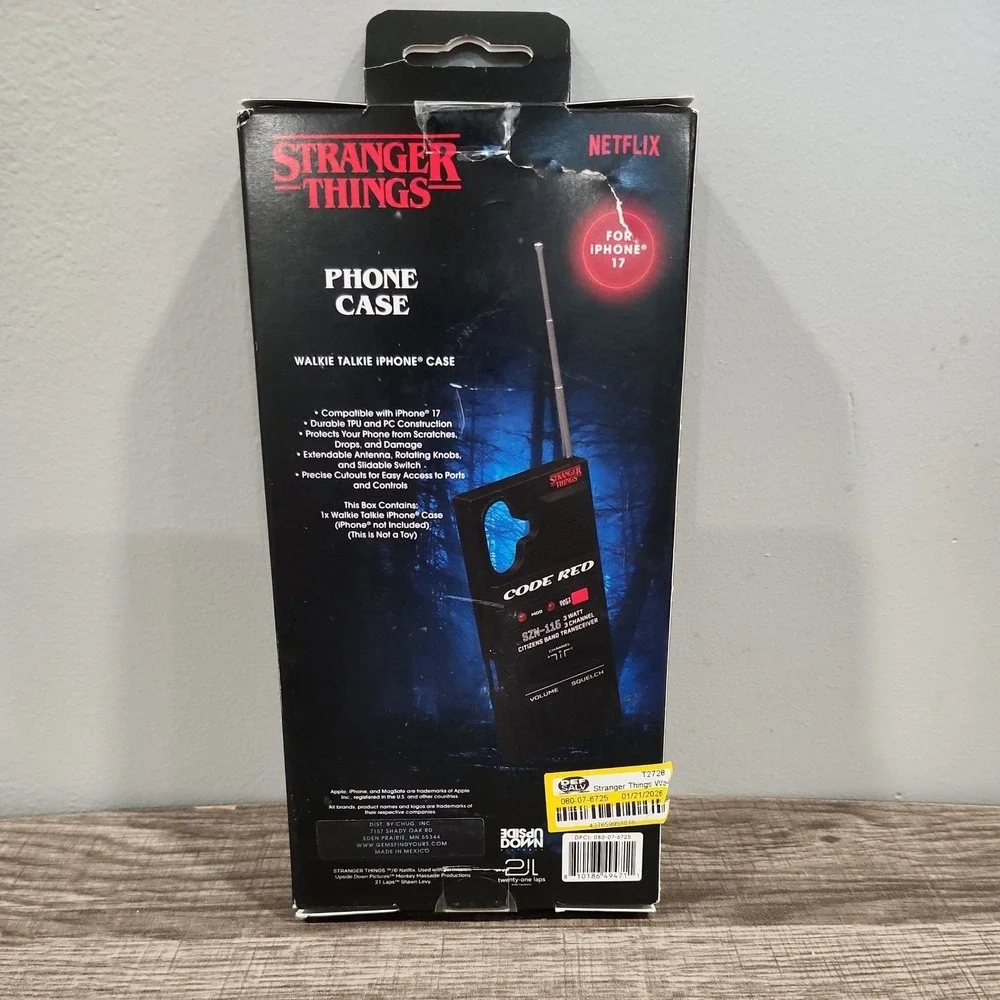 Stranger Things Walkie Talkie Phone Case -‎ iPhone 17